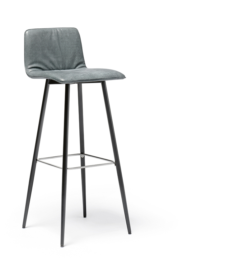 TH70 casual Thekenhocker mit niedrigem Rücken