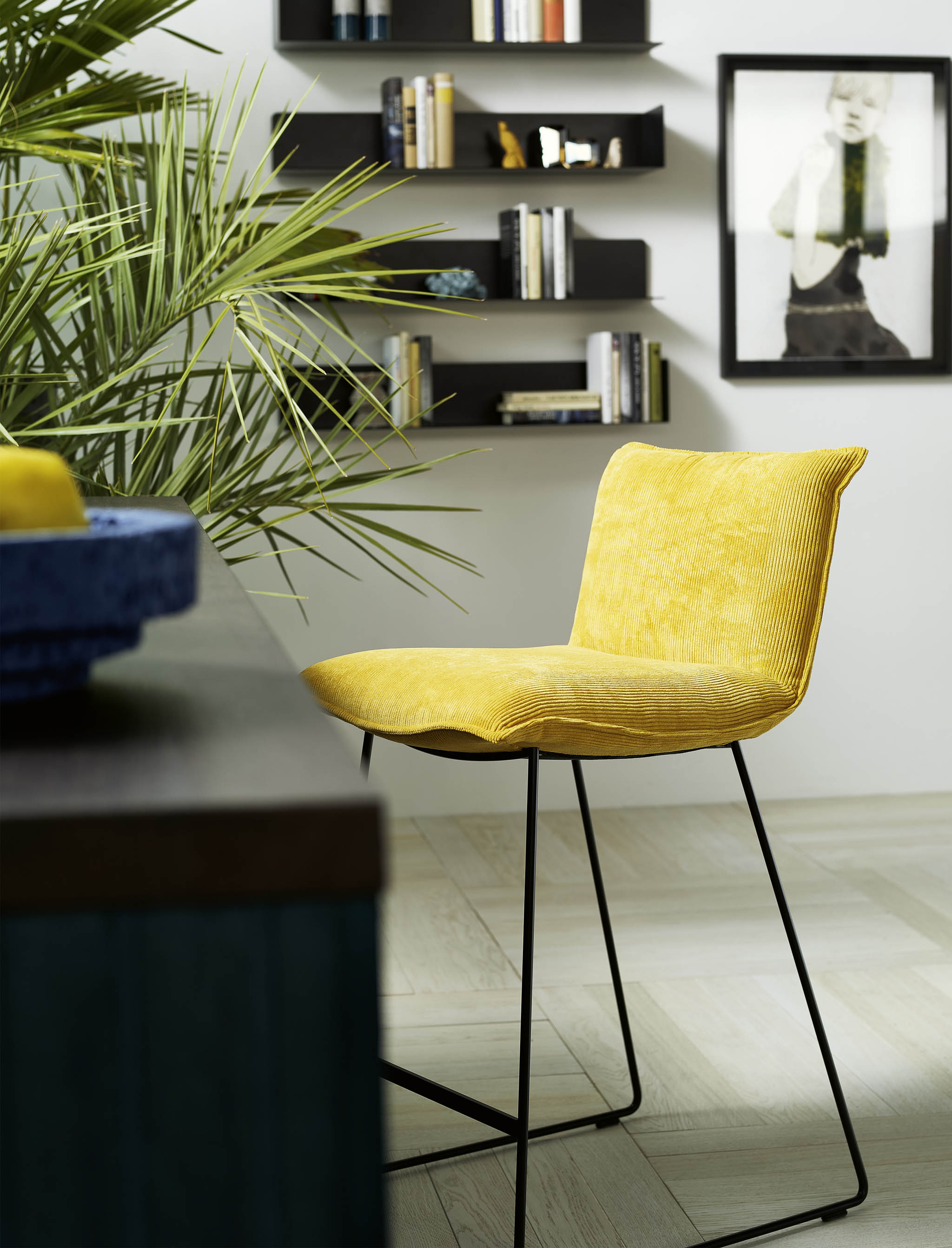 Thekenhocker TS43 in Stoff Lisboa 20