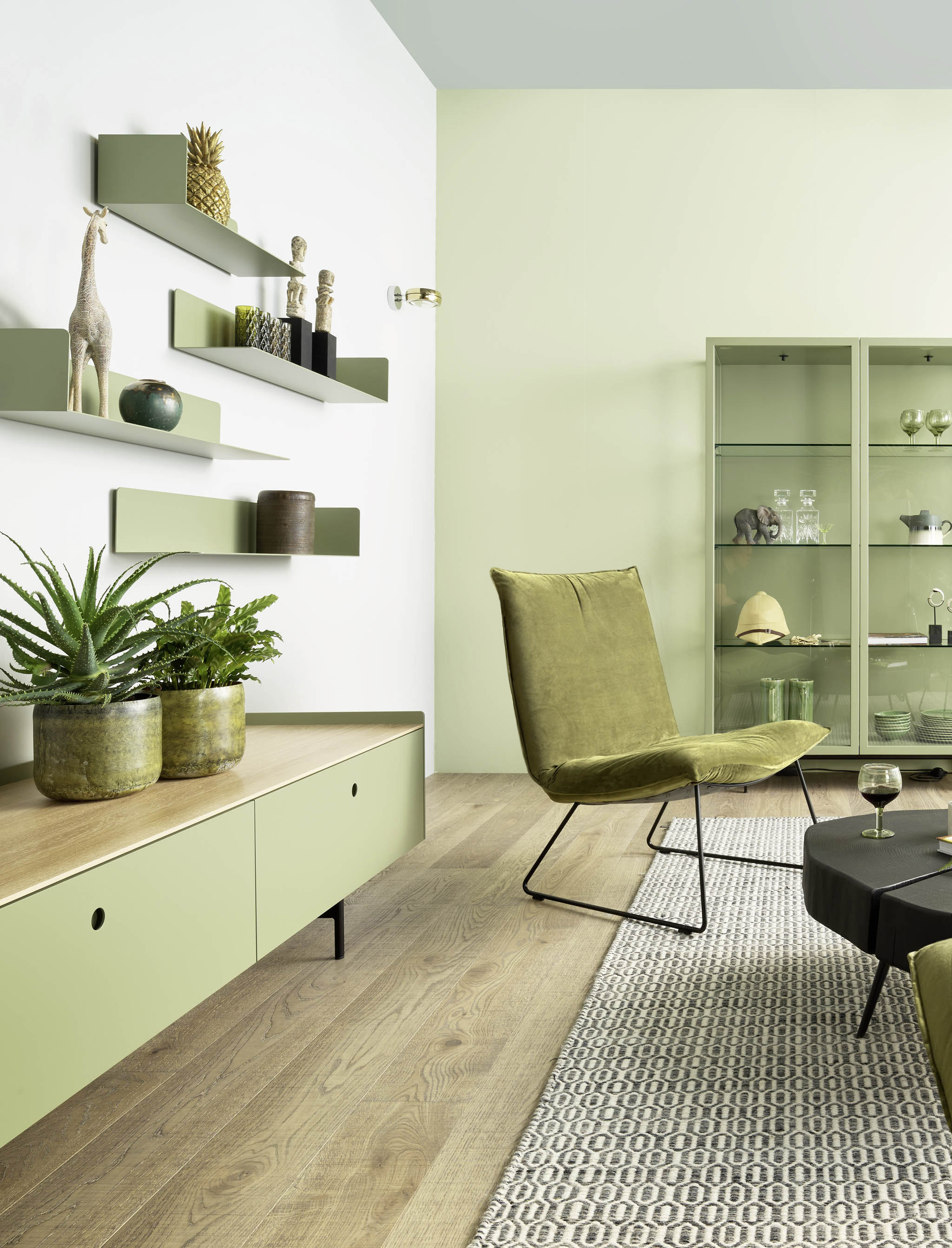 Metallborde Mex in Lack C42 Jade